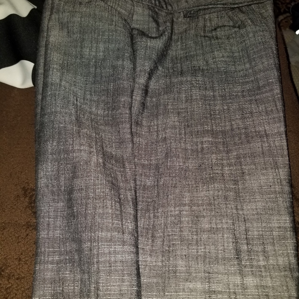 Denim Dress Pants